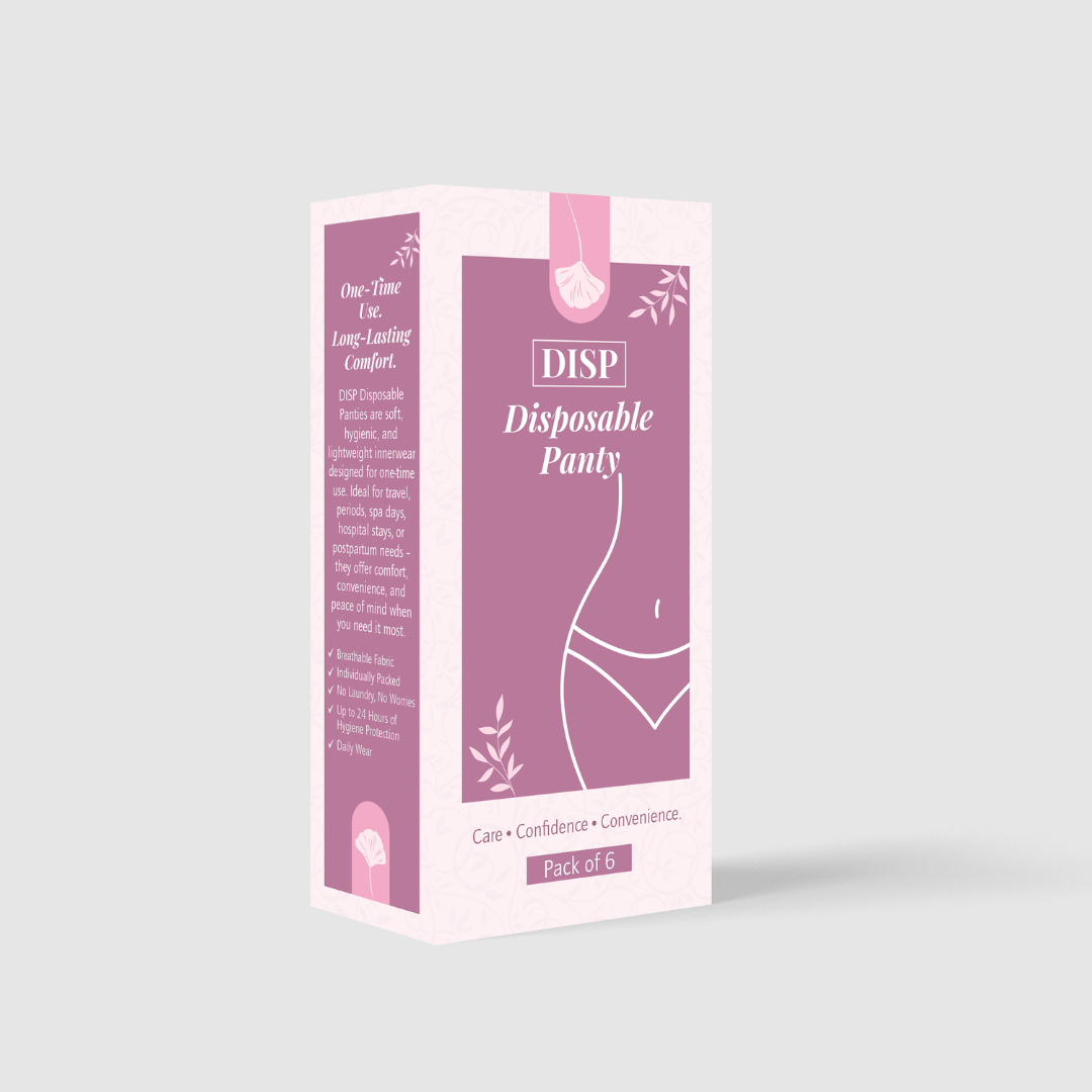 Premium Disposable Panties for Women - Ultimate Comfort & Hygiene Pack of 6